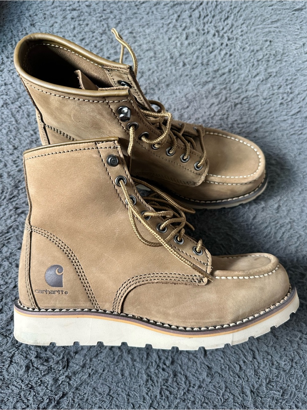 Carhartt Women's 6" Moc Toe Wedge Boot size 6.5